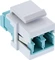 InLine Keystone Modul Fiber LC-Duplex/LC-Duplex Buchse, türkis Vorschaubild