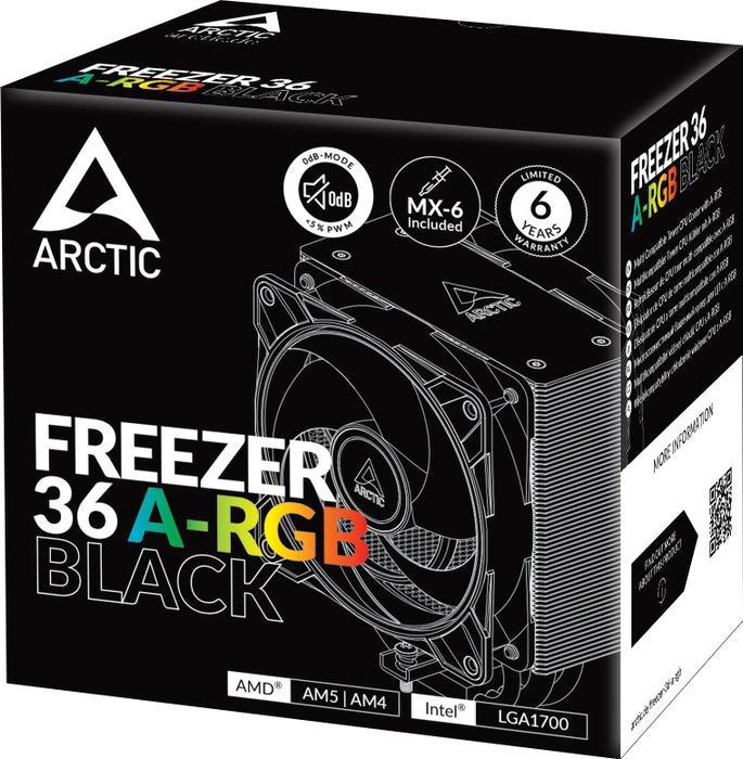 ARCTIC Freezer 36 ARGB Black