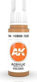 AK-Interactive 3rd Gen Acrylic Colors Acrylic Modelling Colors medium flesh tone, 17ml
