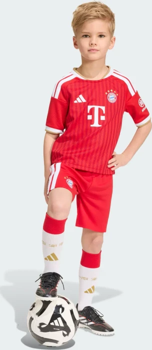 adidas FC Bayern München Kids 2026/2027 Heimausrüstung kurzarm (Junior)