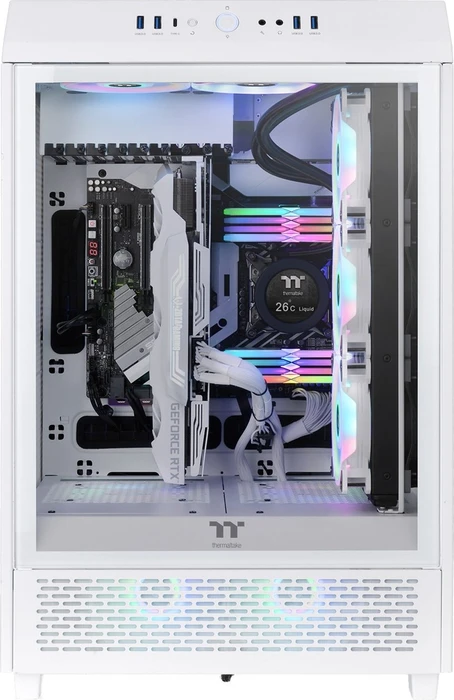 Thermaltake Triton weiß, schwarz, Core i7-12700KF, 32GB RAM, 1TB SSD, GeForce RTX 3080
