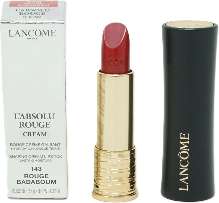Lancôme L'Absolu Rouge Cream Lippenstift 143 rouge badaboum, 3.4g