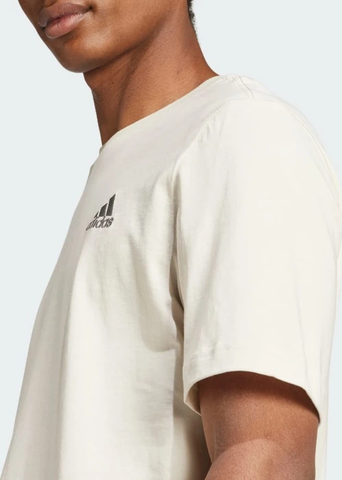 adidas Essentials Single Jersey Embroidered Small Logo T-Shirt kurzarm alumina (Herren)
