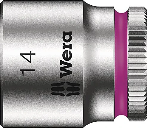 Wera 8790 HMA Zyklop Außensechskant Steckschlüssel 1/4", 14x23mm