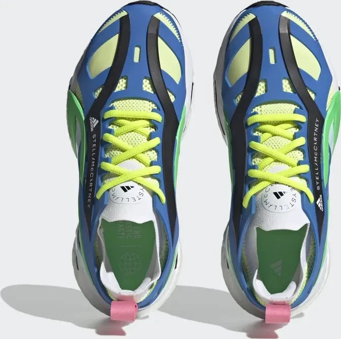 adidas Solar Glide by Stella McCartney true blue/screaming green f21/cloud white (Damen)