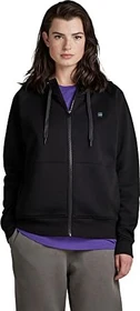 G-Star Premium Core 2.1 Zip Through Hooded Hoodie dark black (Damen)