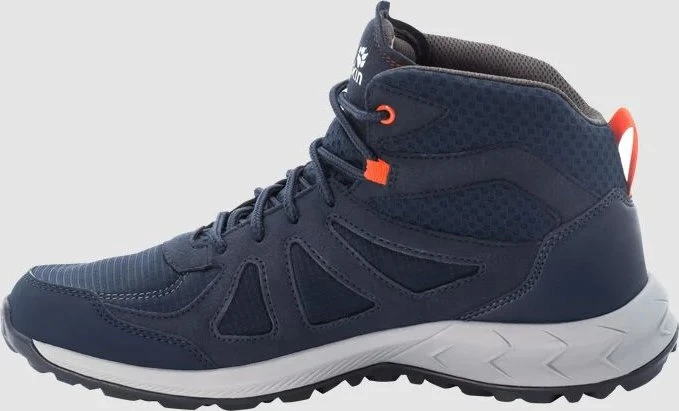 Jack Wolfskin Woodland 2 Texapore Mid dark blue/red (Herren)