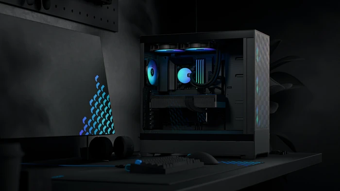 Fractal Design Pop XL Air RGB White TG Clear Tint, Glasfenster