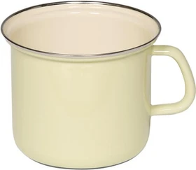 Riess Classic Topf mit Chromrand 16cm 2l gelb