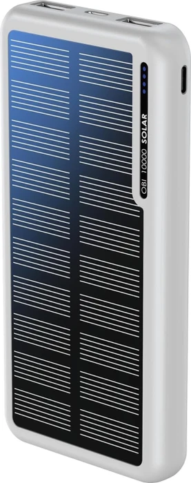 Boompods OBI Solar Powerbank 10000mAh weiß