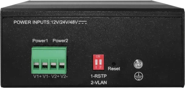 LevelOne IGS Hilbert Industrial Railmount Gigabit Smart Switch, 8x RJ-45, 2x SFP