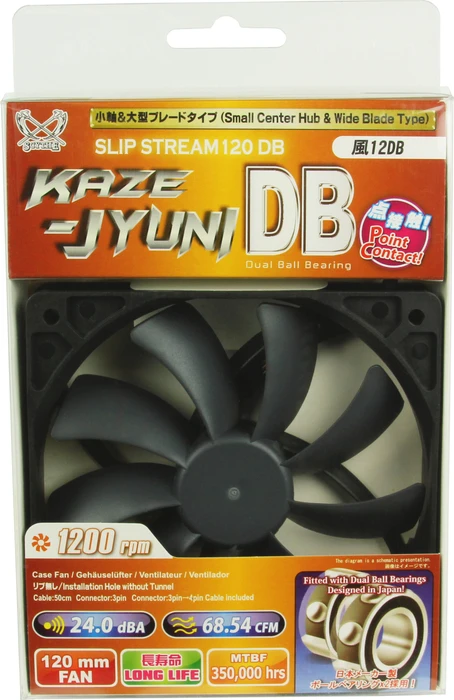 Scythe Slip Stream 120 DB 1200rpm, 120mm