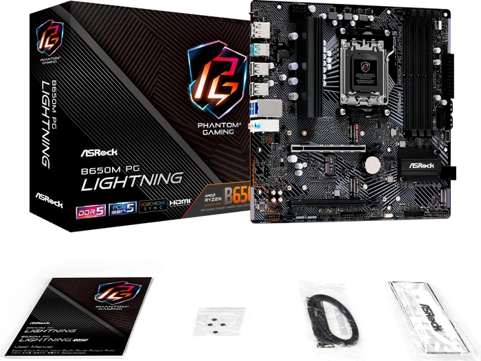 ASRock B650M PG Lightning (AMD AM5)