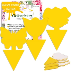 Blooven Gelbsticker gegen Trauermücken, 30 Stück