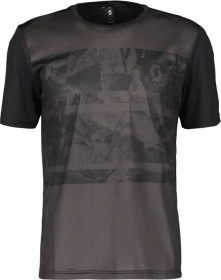 Scott Trail Flow Trikot kurzarm black/dark grey (Herren)