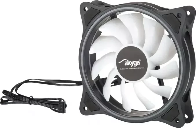 Akyga LED-Lüfter RGB, 120mm