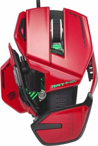 MadCatz R.A.T. 8+ ADV, rot, USB