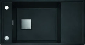 Franke Fresno FSG 611 Einbau Becken reversibel black matt