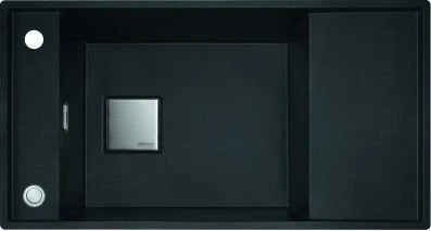Franke Fresno FSG 611 Einbau Becken reversibel black matt