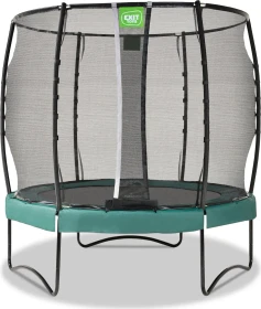 Exit Toys Allure Premium mit Sicherheitsnetz 253cm Trampolin grün