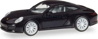 Herpa Porsche 911 Carrera 4S tiefschwarz metallic