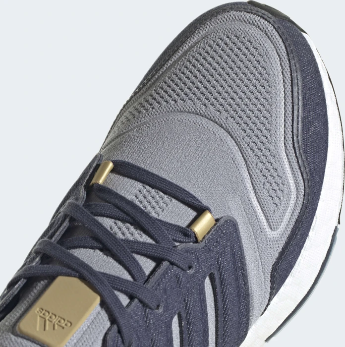 adidas Ultraboost 22 halo silver/shadow navy/linen green (Herren)