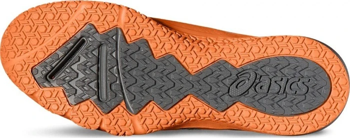 Asics Conviction X shocking orange/carbon/midgrey (Herren)