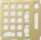 Glorious GMMK Wireless Numpad, Switch Plate (Numpad), Metall (Messing), gold Vorschaubild