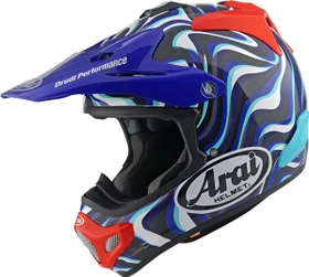 Arai MX-V EVO Stream türkis/weiß/blau/rot