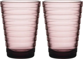 Iittala Aino Aalto Trinkglas 330ml violett, 2 Stück