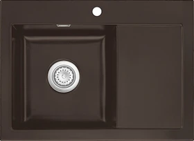systemceram Mera 70 Einbau Becken links siena