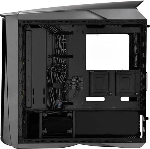 SilverStone Primera PM01 titanium, Acrylfenster