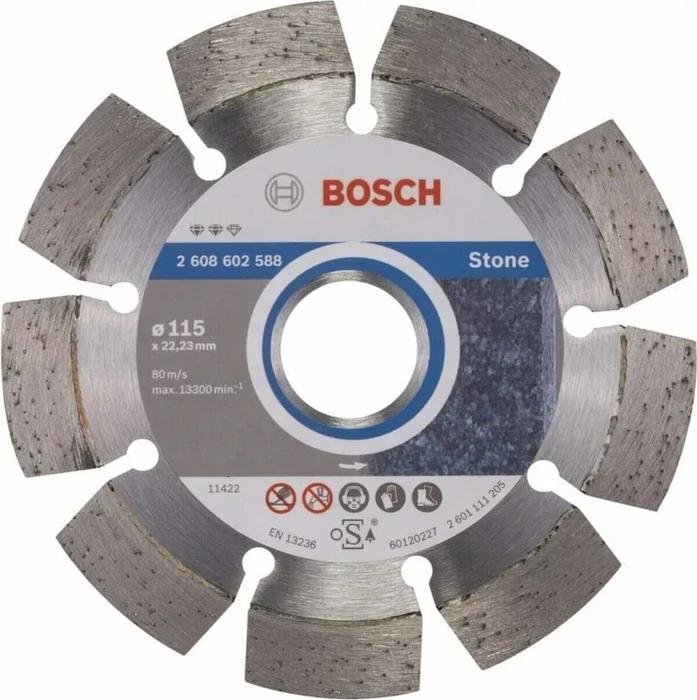 Bosch Professional Expert for Stone Diamanttrennscheibe, 115x2.2x22.23mm, 1 Stück