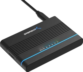Sabrent PCIe NVMe + 2.5/3.5" SSD/HDD Converter, M.2 Dockingstation mit Klon-Funktion, USB-C 3.1 (DS-UCMH)