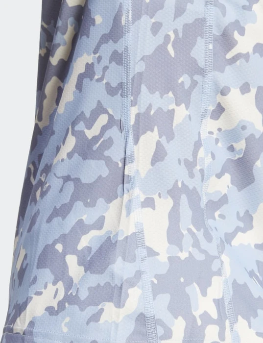 adidas Own The Run Camo Running Laufshirt kurzarm blue dawn (Damen)