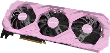 KFA2 GeForce RTX 3080 EX Gamer Pink (1-Click OC), 10GB GDDR6X, HDMI, 3x DP