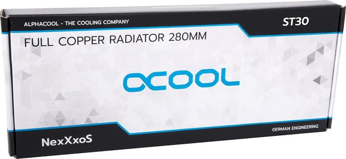 Alphacool NexXxoS ST30 Full Copper V2 280mm White Special Edition