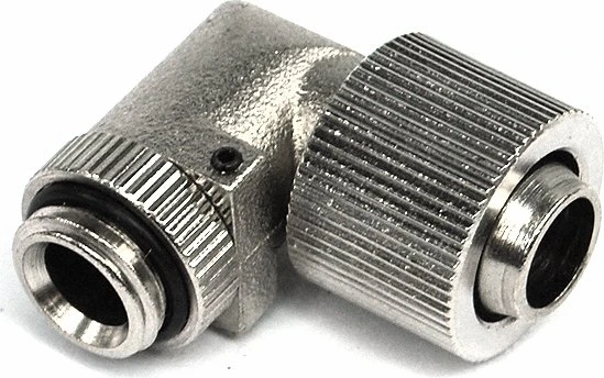 Aquatuning 90° Schlauchanschluss, G1/4" auf 13/10