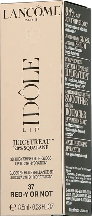 Lancôme Idôle Lip Juicytreat Lipgloss 37 red y or not, 8.5ml