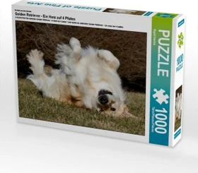 Calvendo Ein Motiv aus dem Kalender Golden Retriever - Ein Herz auf 4 Pfoten