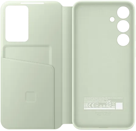 Samsung Smart View Wallet Case für Galaxy S24+ light green