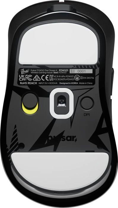 Pulsar Gaming Gears ZywOo The Chosen Wireless schwarz, USB