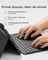 Inateck Abnehmbare Tastatur für iPad Air 4/iPad Air 5/iPad Air 6/iPad Pro 11", schwarz, DE Vorschaubild