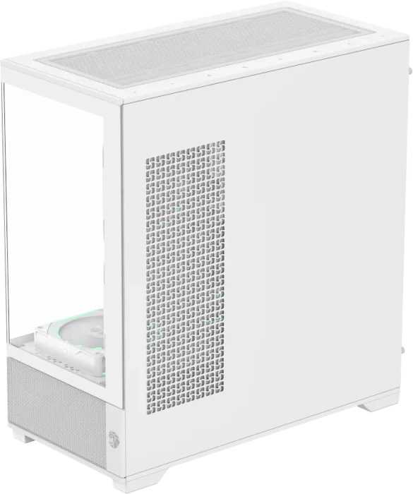 GameMax Vista 2 MW, weiß, Glasfenster