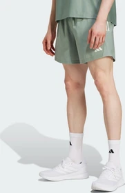 adidas Own The Run Laufhose kurz silver green (Herren)