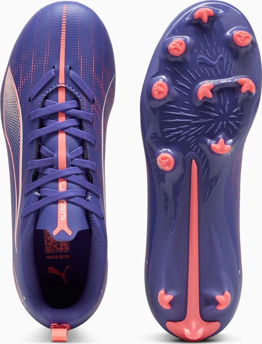 Puma Ultra 5 Play FG/AG lapis lazuli/puma white/sunset glow (Junior)