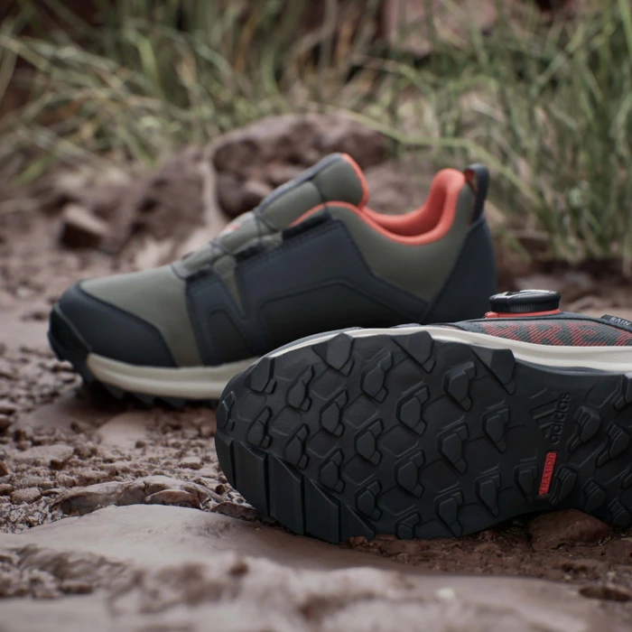 adidas Terrex Agravic BOA Rain.RDY olive strata/semi impact orange/wonder beige (Junior)