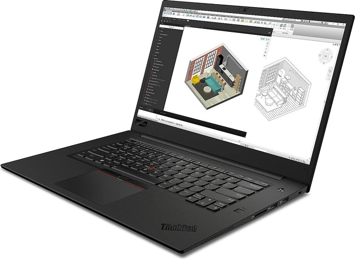 Lenovo ThinkPad P1, Core i7-8850H, 16GB RAM, 1TB SSD, Quadro P2000, DE