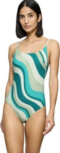 Triumph Summer Mix & Match mit Cups Badeanzug blue/light combination (Damen)
