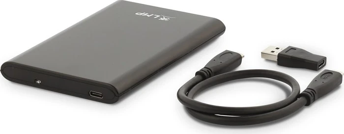 LMP DataMobile Festplattengehäuse, schwarz, 2.5", USB-C 3.1